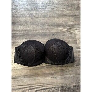 Victoria’s Secret 36C bombshell strapless black bra